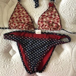 Lucky brand 2pc bathing suit